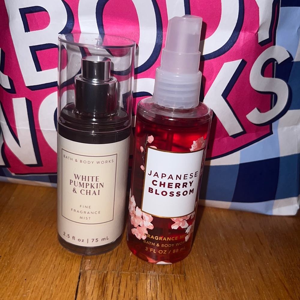 New. Bath and Body Works assorted Travel Fragrance Mist